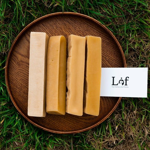 Lof Natural Himalayan Yak Chews Cheese Long Lasting Dog Treats Medium