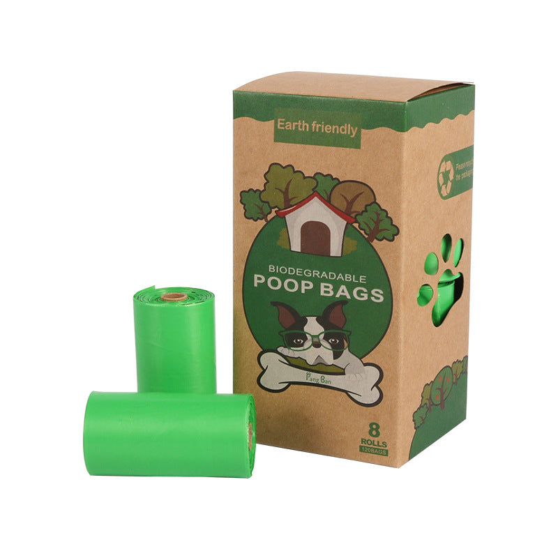 16 Rolls Pet Waste Poop Bags Leak-proof Pet Supply With Dispenser