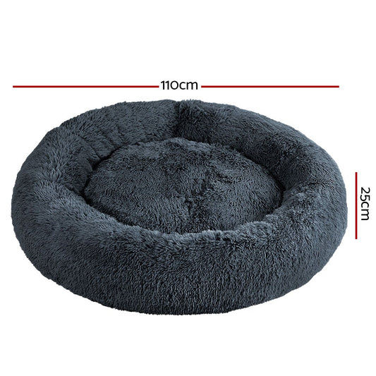 i.Pet Pet Bed Dog Bed Cat Extra Large 110cm Sleeping Comfy Washable