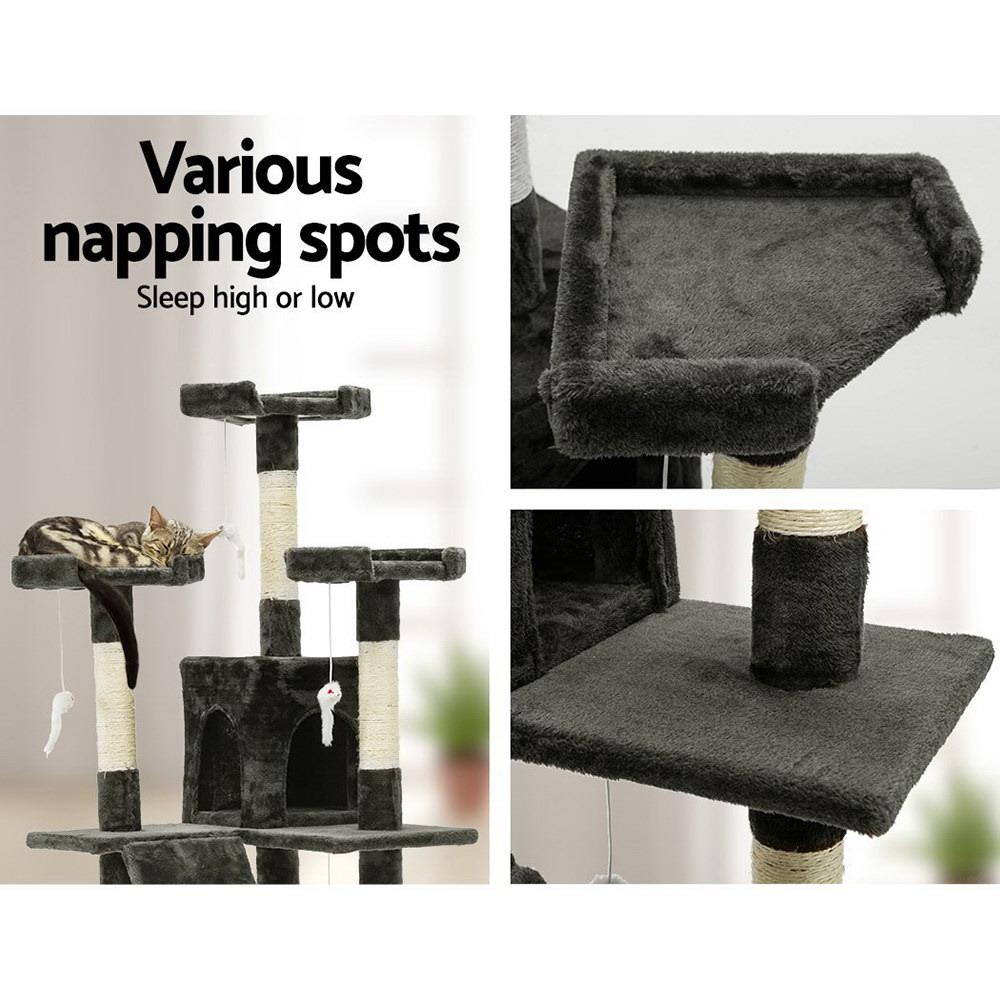 i.Pet Cat Tree 180cm Trees Scratching Post Scratcher Tower Condo House