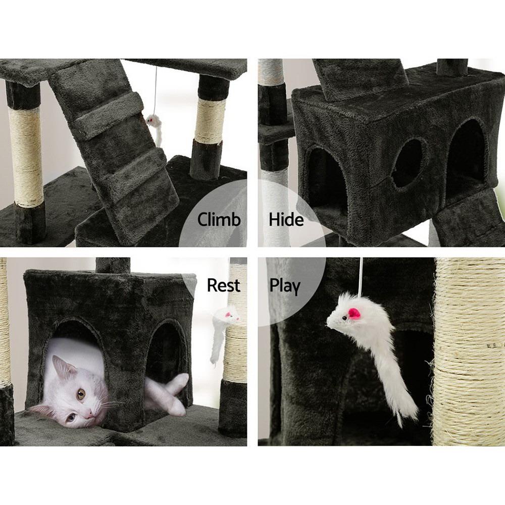 i.Pet Cat Tree 180cm Trees Scratching Post Scratcher Tower Condo House