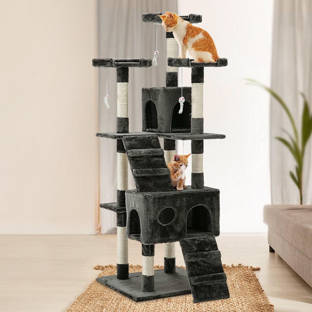 i.Pet Cat Tree 180cm Trees Scratching Post Scratcher Tower Condo House