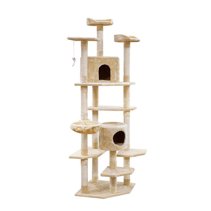 i.Pet Cat Tree 203cm Trees Scratching Post Scratcher Tower Condo House