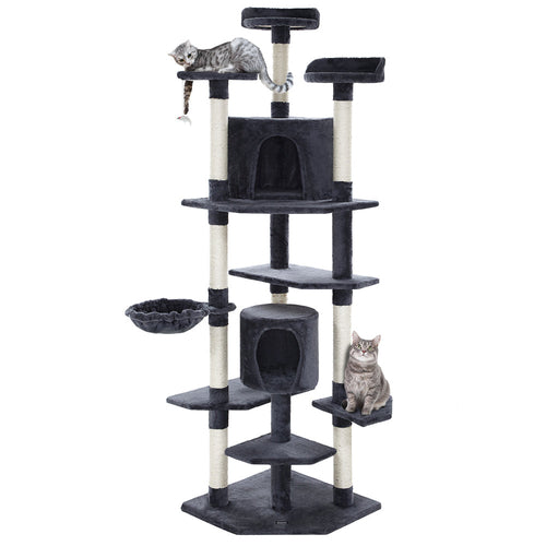 i.Pet Cat Tree 203cm Trees Scratching Post Scratcher Tower Condo House