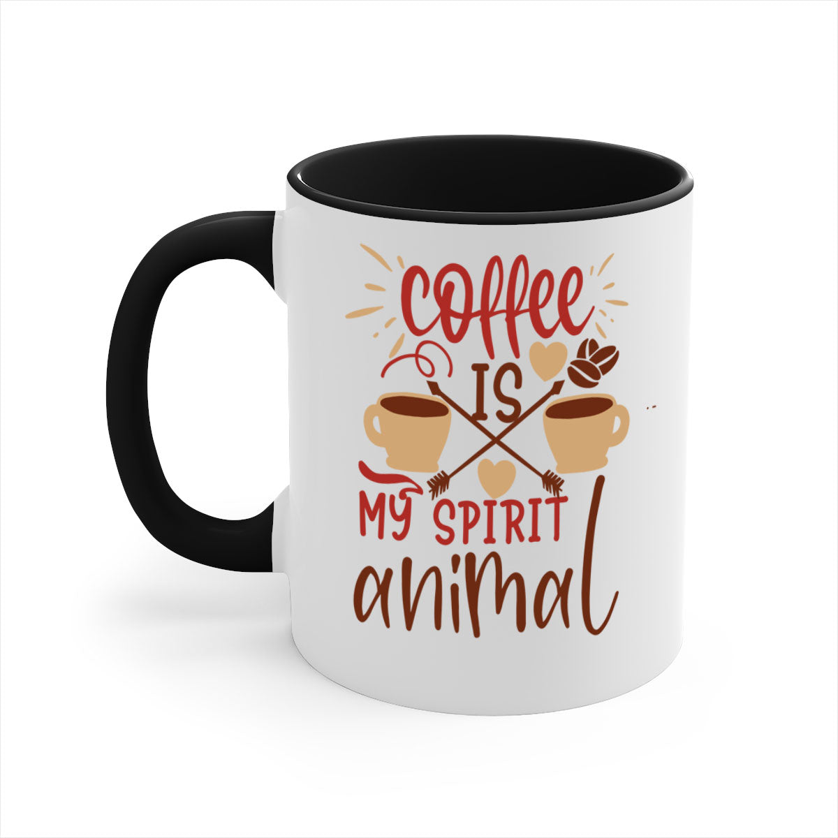 coffee is my spirit animal 217#- coffee-Mug / Coffee Cup