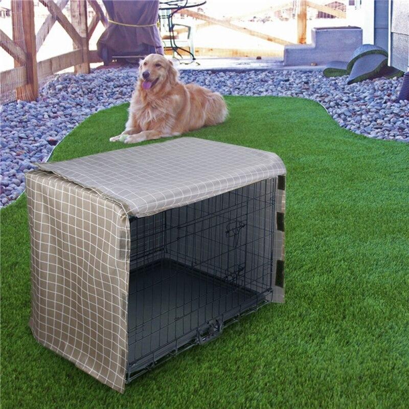 Dog Kennel House Cover Waterproof Dust-proof Durable Oxford Dog Cage