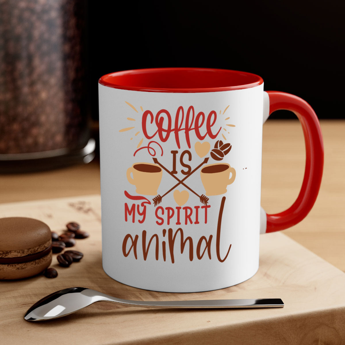 coffee is my spirit animal 217#- coffee-Mug / Coffee Cup