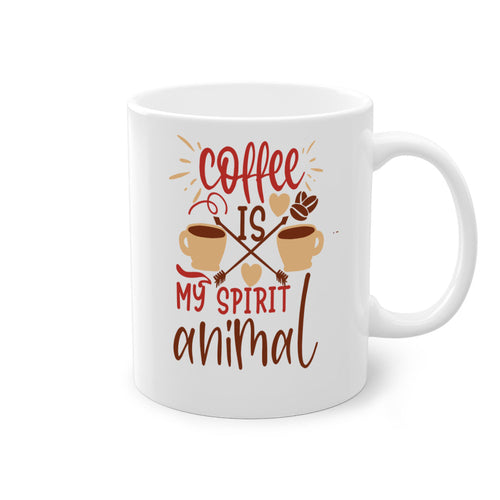 coffee is my spirit animal 217#- coffee-Mug / Coffee Cup